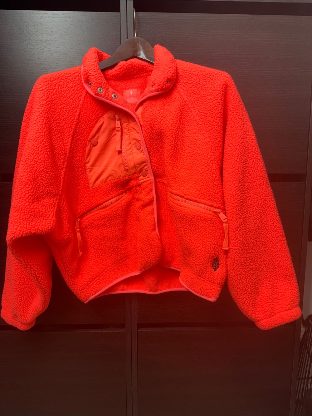 Free People NEW Hit The Slopes Fleece Jacket - Picture 4 of 7